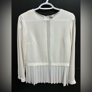 Club Monaco white blouse